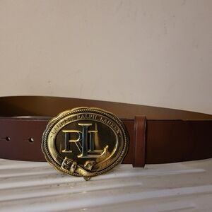 Ralph lauren brown belt